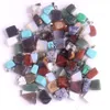 Trendiga diverse hängande pendel natursten slumpmässig blandad oregelbunden form charms smycken bv010232a