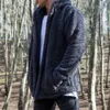 남자 재킷 겨울 따뜻한 남자 두꺼운 후드 탑 푹신한 양털 모피 재킷 후드 코트 외부웨어 긴 소매 카디건 220924