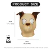 Masques de fête Molezu Halloween Nasal Mucus Dog Haute Qualité Latex Cosplay Full Face Animal 220926