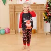 Family Matching Outfits Couple Christmas Pajamas Year Costume For Children Mother Kids Clothes Set 220924