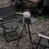 Lägermöbler Mini Portable Foldble Camping Table Tative Desk för vandringsfiske Aluminiumlegering Rund Compappible