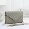 Tas cosmetische schoudertassen dames cases luxurys ontwerpers cladies eenvoudige mini one menger kleine vierkante tassen modieuze gouden hardware buckle vijf