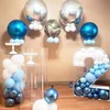 73 cm Blank Giant Number 1 2 3 4 5 Balloon Riemping Box Mosaic Frame Balloons Stand Kids Adults Birthday Anniversary Decor festa
