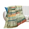 Filtar 2022 MDFLT Spring Summer Autumn Flannel Filt Bookworm Throw Bedding kast