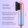 Hair Dryers 3 In 1 Dryer and Cold Air Blue Light Negative Ion Professional Electric Hair Blow Dryers Home Travel Salon Portable St2144559