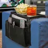 Storage Bags Fashion Sofa Bag Armrest 6 Pocket Organizer Remote Control Tray Rack