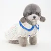 Dog Apparel Shirt Summer Pomeranian Clothes Cat Puppy Tops Blouse Chihuahua Yorkies Shih Tzu Maltese Bichon Poodle Clothing Costumes