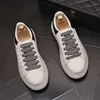 Feest Britse ontwerpers Jurk Trouwschoenen Mode Ademend Wit Casual schoenen Ronde neus Dikke bodem Oxford Zakelijk Rijden Loafers Y36 649