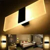 Lâmpada de parede 3x Moderno 3W LED Light Up Down Sconce Spot Iluminação Casa Bedroom Black Warm White