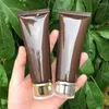 Storage Bottles 30pcs 100g Brown Cosmetic Soft Tube Travel Makeup Container Squeeze Dispensing Bottle Beauty Tools