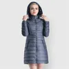 LL女性ヨガコットンフード付きジャケット服ソリッドカラーパフコートスポーツロングスタイルの冬のアウトウェアは暖かくなります