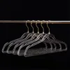 40-44 cm antislip Hanger Glitter Transparante Hanger Plastic Kleerhangers Onzichtbare Garderobe Hanger Rack DE788