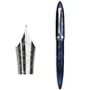 Stylos Plume PENBBS 480 Stylo Plume Acrylique Pointe Fine 05mm Clip Argent avec Boîte Cadeau Belle Écriture Stylo à Encre pour Bureau Affaires 220923