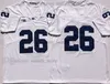American College Football Wear Penn State Nittany Lions Men College 9 Trace McSorley Jerseys 26 Saquon Barkley 11 Micah Parsons 24 Akeel