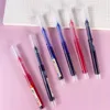 Impostare Red Blue Blue Quick Dry Pens Accessori per ufficio Accessori Stationery Store 0,5 mm Penna di prova Insegnante di insegnanti all'ingrosso