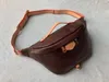 2020 أحدث Stlye الشهيرة Bumbag Cross Body Fashion Bag Bags Brown Bags Bum Usisex Weist Bags #M43644