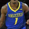 Mitch 2020 Delaware Blue Hens Basketball Jersey NCAA College Nate Darling Ryan Allen Justyn Mutts Kevin Anderson Collin Goss Aleks Novakovich