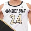 Mitch Custom Vanderbilt Commodores Baskettröja NCAA College Aaron Nesmith Saben Lee Scotty Pippen Jr. Clevon Brown Evans Dylan Disu Garland