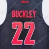 MITCH 2020 NEW NCAA DUQUESNE DUQUESNE DUKESジャージーカレッジ22バックリーバスケットボールジャージーブラックサイズの若者大人