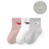 Spring Anti Slip Baby Socks Letter Print Toddler Kids Floor Sock med gummisolar Summer Boy Girl Socks 20220926 E3