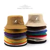 Stingy Brim Hats Summer Bucket KANGAROO Women Men's Panama Hat Double-sided Wear Fishing Fisherman Cap for BoysGirls Bob Femme Gorro 220923