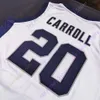 Mitch 2020 New NCAA Utah Utes Jerseys 20 Carroll College Basketball Jersey Weiß Größe Jugend Erwachsene Alle genäht