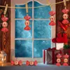 Décorations de Noël Pendentif Bonbon Canne Colorée Sucette Menthe Poivrée Ornements Suspendus
