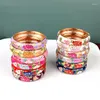 Bangle Groothandel 10stcs Cloisonne Bracelet Ethnic Han Edition Accessoires Sieraden Wind Pioen