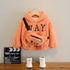 Pullover Boys Girls Hoodies Kids Jacket Plush Thicken Sweater Sweatshirt 2 To 8 Years Old Children's Autumn Winter Warm Clothing 220924