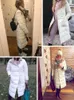 Parkas en duvet pour femmes FTLZZ Veste longue en duvet double face pour femmes Hiver 90% Manteau en duvet de canard blanc Parkas chauds à double boutonnage Snow Outwear 220926