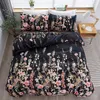 Ensembles de literie Moderne Floral Imprimé Double Ensemble de Literie Haute Qualité Maison Housse de Couette Oreiller Couvre 23 Pcs Ensemble Western Doux Couette Couverture 220924