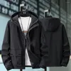 Men's Jackets Men's Hooded Coat Spring And Autumn Tooling Fashion Loose Jacket Cotton-padded Multi-pocket Parker Wear