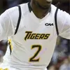 Mitch Custom 2020 Towson Tigers Basketball Jersey NCAA College Brian Fobbs Allen Betrand Nakye Sanders Jason Gibson Juwan Gray Gary Neal