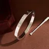 Luxury Stainless Steel Bangles Designer Bracelet Vintage Jewelry Fashion Couple Bangle Wedding Prom Jewellry Christmas Gifts Valen5973466