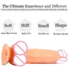 Fabric Strong Suction Cup Huge Thick Anal Dildo Realistic Glans Cock Artificial Penis Dick Female Masturbator Vagina Anal Plug Sex Toys