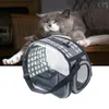 Cat Carriers Soft Dog Carrier Cage Portable Bag Durable Réutilisable Mesh Window