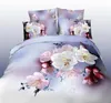 مجموعات الفراش ثلاثية الأبعاد مجموعة 4pcs المعزي setDuvet CoptedSpreadPillowCasesbed Seets Sheets Cover Sets 220924