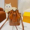 Bolsos de noche Diseñador Cordón Cubo Mujeres Mini Bolsos de cuero genuino Bolso de las señoras Bolso de hombro Tote Carta Bolso de alta calidad Mujer