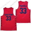 Mitch 2020 Novo Jerseys de Jerseys da NCAA Dayton Flyers 33 Mikesell Jersey College White Size Men Youth Adult