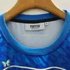 Męskie koszulki Trapstar Mesh Football Jersey Blue No.22 Men Sportswear T-shirt 0926H22