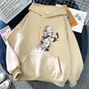 Sweats à capuche pour femmes Albedo Genshin Impact Sweat à capuche Casual Sportswear Pulls pour hommes Esthétique Graphique Pull surdimensionné pour les femmes Sweat