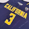 Mitch 2020 Новый NCAA California Golden Bears Jerseys 3 Randle College Basketball Jersey Size Size Youth Alll