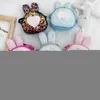 Backpacks Girls Princess Crossbody Bag Cute Rabbit Ear Kids Sequins Purses and Handbags Child Baby Small Wallet 220924