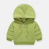 Pullover lente boys hoodies cotton cooded sport kinderen trui 4 kleuren mode herfst sweatshirt 2 7 jaar kinderen bovenkleding jassen 220924