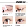 Falska ögonfransar 1Set Invisible Eyelid Sticker Lace Eye Lift Strip Tape Adhesive