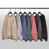 Hoodies للرجال Sweatshirts 7 Soild Color Vintage Hoodie Sweatshirt Men streetwear Harajuku hooded pulover cotton cutton shicay retro hip hop 220923