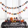 Banner vlaggen Halloween decoratie horror pompoen bunting vlag rekwisieten spookgarland feestvoorraden 220922