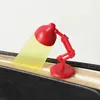 Lovely Cartoon Lamp Bookmark para una lectura más divertida 3D Stereo Wacky Bookmarks Kids Gift Kawaii Stationery 3 Estilos