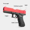 Shell Ejecting Pistol Model Soft Bullet Toy Gun Children Shoot Outdoor Game Boys Christmas Gift Props Craft Launcher 1097