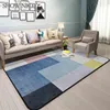 Carpets Colorful Spliced For Parlor Soft Flannel Living Room Area Rug Geometric Design Carpet Cloakroom Bedroom Anti-Slip Mat